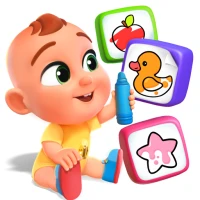 Baby coloring game for kids 1+