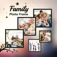 Family Photo: Frame & Collage