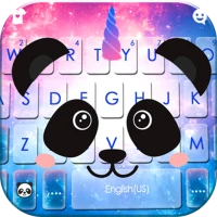 Galaxy Unicorn Panda Keyboard 