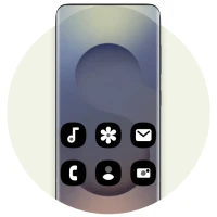 Galaxy S25 Dark Theme