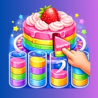 Cake Sort - 3D Colour Puzzle