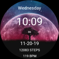 Galaxy Moon Universe Space