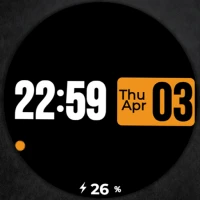 Digital Watch Face CRC068