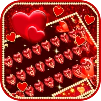 Red Love Heart Theme
