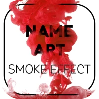 Smoke Name Art – Photo Text
