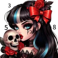 Dark Fancy Color - Paint Games