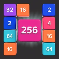 2048 Merge Game – Color Block