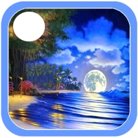 Night Moon Photo Frames