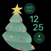 Christmas Tree Watch Face