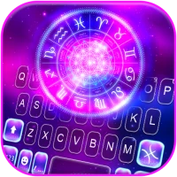 Neon Zodiac Galaxy Theme