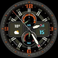 Military Analog Watch Face