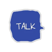 삐뚤빼뚤 네이비 카톡테마 - 심플 카톡테마