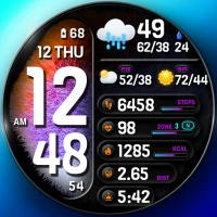 PER38 Digital Watch Face