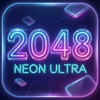 2048 Neon Ultra - Glow Game