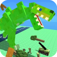 Blocky Titan Rex Rampage