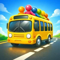 Bus Color Sort: Parking Jam