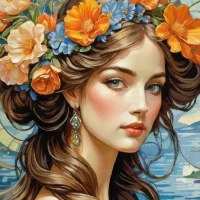 Oil Painting: Color by Number