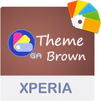COLOR™ XPERIA Theme | BROWN