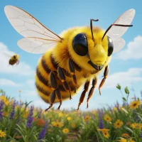 Honey Bee Life Simulator 3D