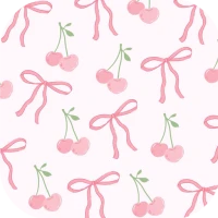 Aesthetic Pink Bow Wallpaper