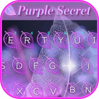 Purple Mystery Emoji Keyboard
