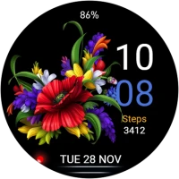 Floral Elegance Watch face