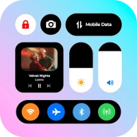 iOS Control Center - Panel