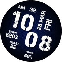 Digital Rapter Watch face