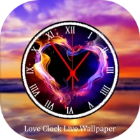 Love Clock Live Wallpaper