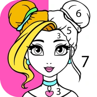 Girls Coloring Book for Girls