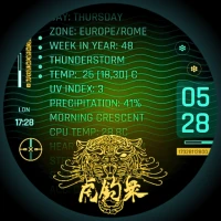 Cyberpunk Deck Watch Face