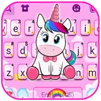 Cute Rainbow Unicorn Theme