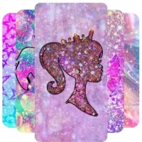 Girly Glitter Wallpaper