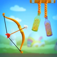 Bottle Shooting Archery Game