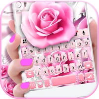 Silver Pink Rose Theme