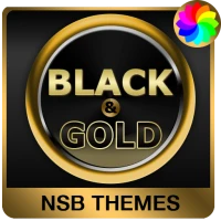 Black & Gold Theme for Xperia