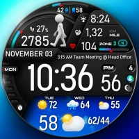 PER23 Digital Watch Face