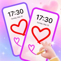 Lockscreen Drawing Together