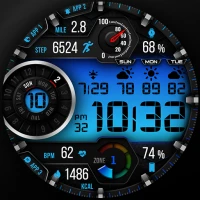 PER12 Digital Watch Face