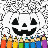 Halloween Coloring Book
