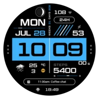 NW109: Digital watch face