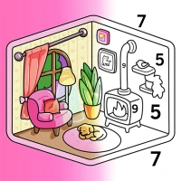 Happy Corners: Color by Number