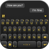 Luxury Golden Black Keyboard T