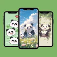Cute Panda Wallpaper 4K