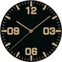 Luxury Retro Analog Watch Face