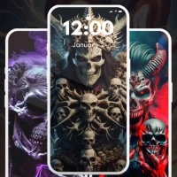 Monster Skeleton Wallpaper 4K