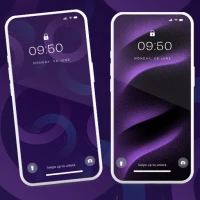 Purple Vibes Wallpaper 4K