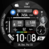 Tech Horizon - Watch Face