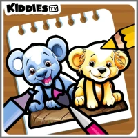 Animal coloring book for kids