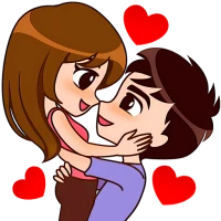 Love Story Stickers WASticker